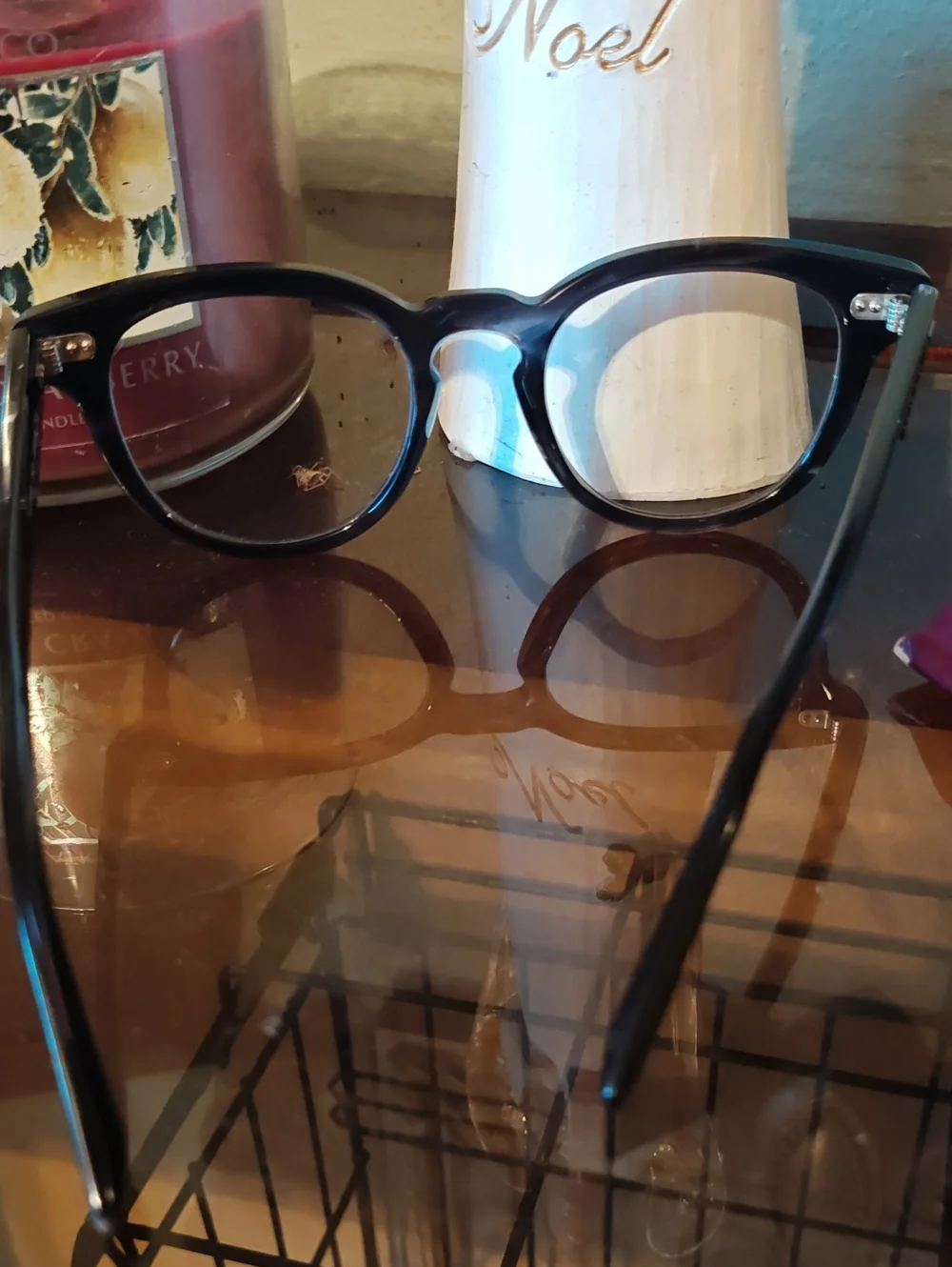 Dolce & Gabbana Black Frame Sunglasses with Brown Gradient Lenses